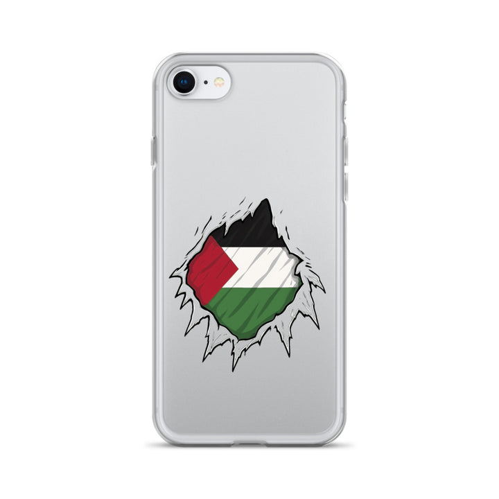 Clear Case for iPhone® - Palestine Hero, iPhone iPhone Se Case On Phone