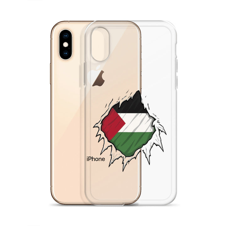 Clear Case for iPhone® - Palestine Hero, iPhone iPhone X Xs Case With Phone