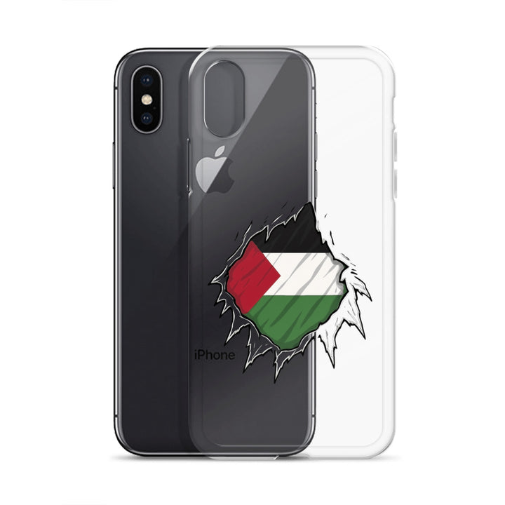 Clear Case for iPhone® - Palestine Hero, iPhone iPhone X Xs Case With Phone