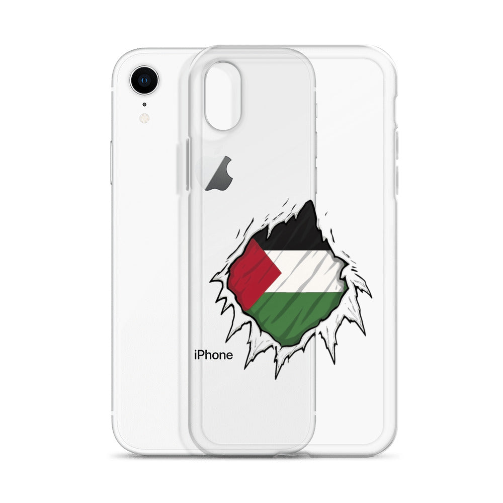 Clear Case for iPhone® - Palestine Hero, iPhone iPhone Xr Case With Phone