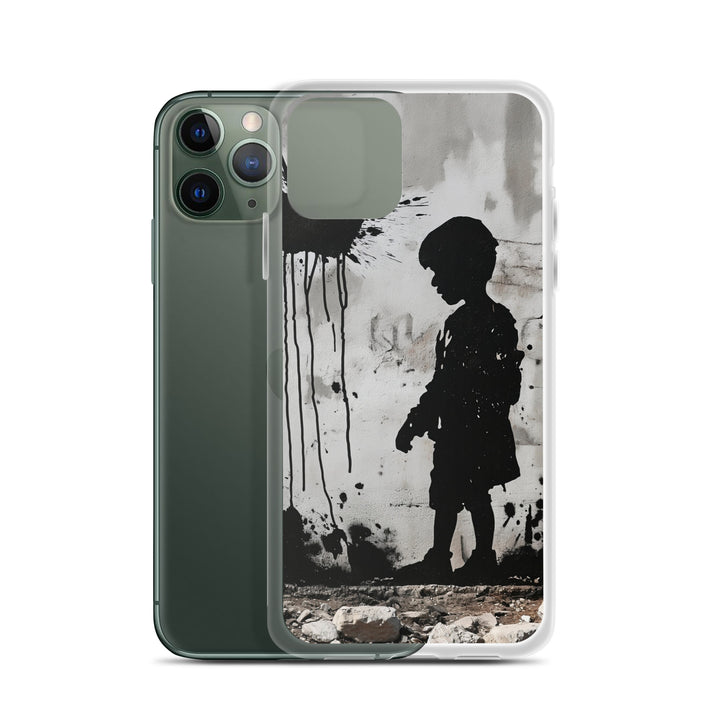 Clear Case for iPhone® - Palestine Wall, iPhone iPhone 11 Pro Case With Phone