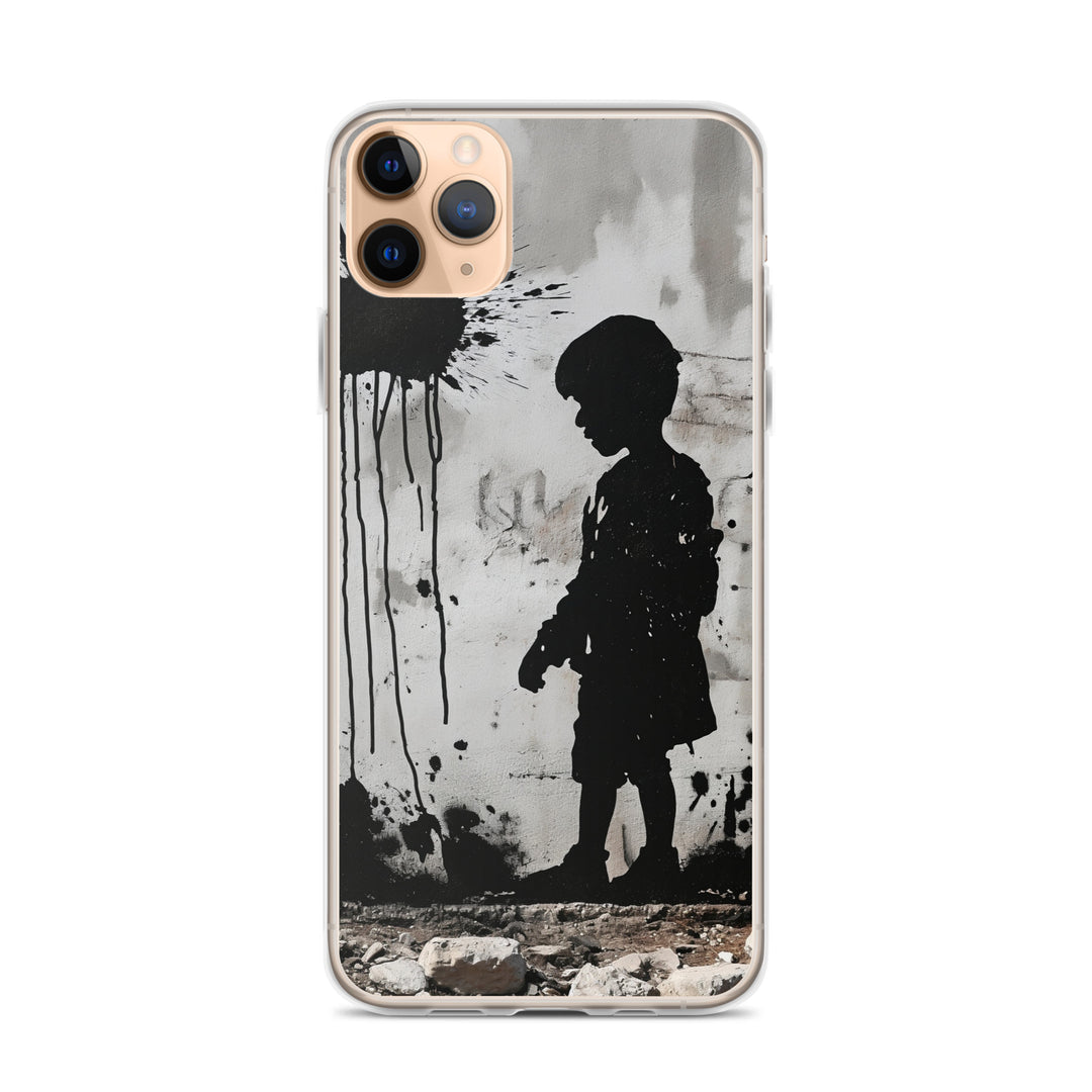 Clear Case for iPhone® - Palestine Wall, iPhone iPhone 11 Pro Max Case On Phone