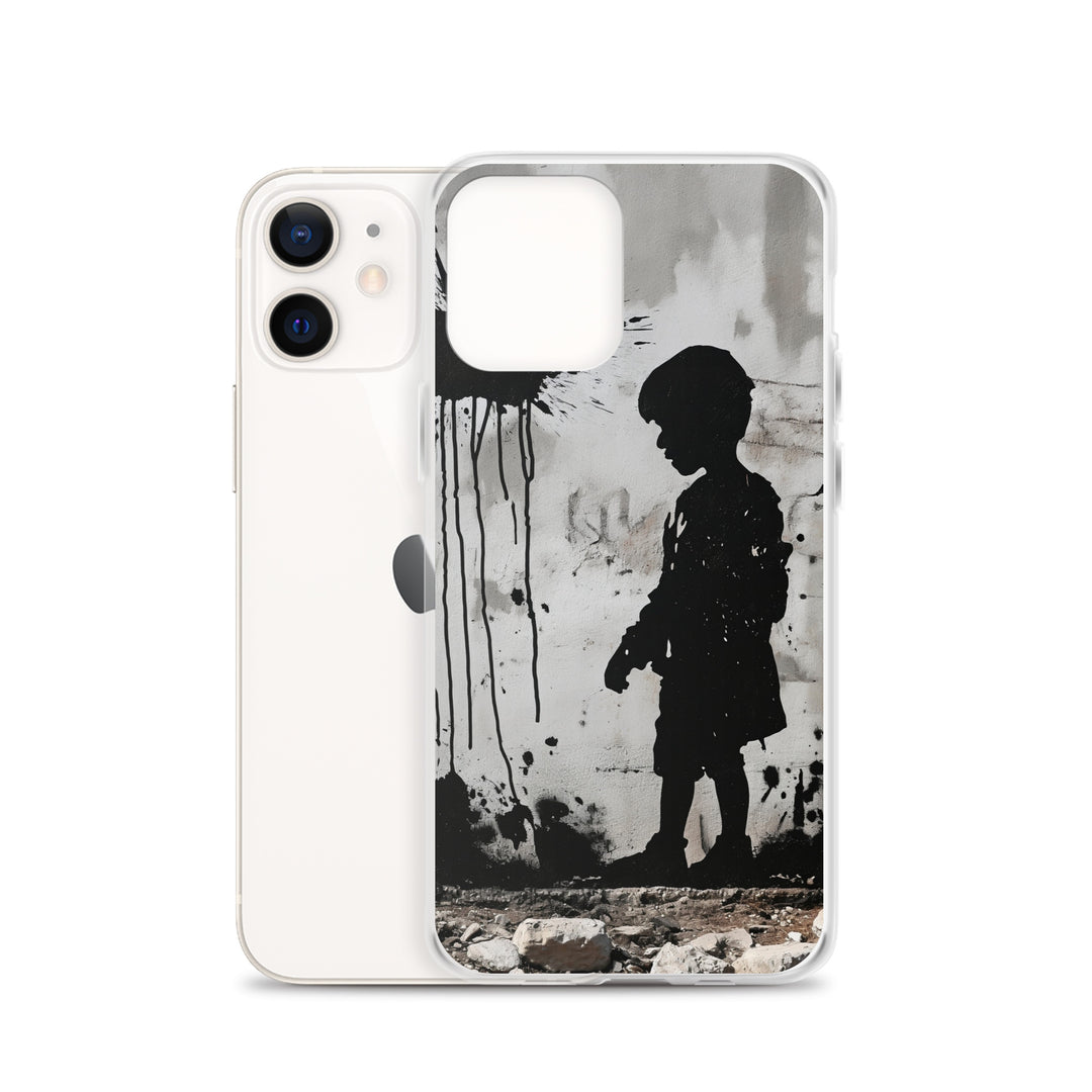 Clear Case for iPhone® - Palestine Wall, iPhone iPhone 12 Case With Phone
