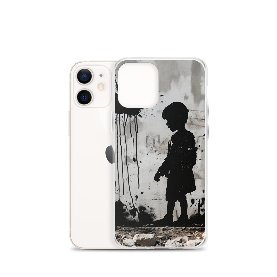 Clear Case for iPhone® - Palestine Wall, iPhone iPhone 12 Mini Case With Phone