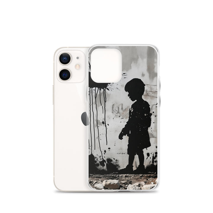 Clear Case for iPhone® - Palestine Wall, iPhone iPhone 12 Mini Case With Phone