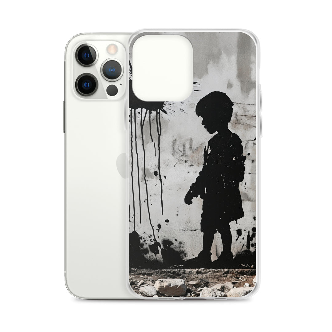 Clear Case for iPhone® - Palestine Wall, iPhone iPhone 12 Pro Max Case With Phone