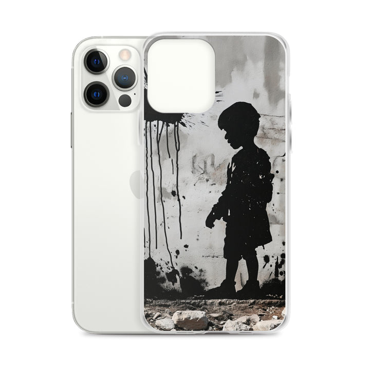 Clear Case for iPhone® - Palestine Wall, iPhone iPhone 12 Pro Max Case With Phone