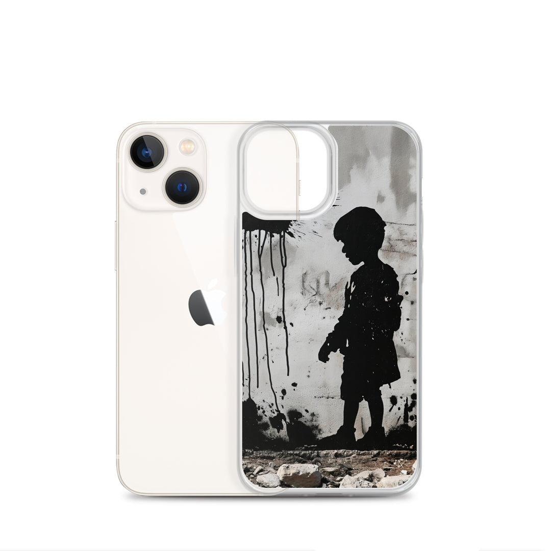 Clear Case for iPhone® - Palestine Wall, iPhone iPhone 13 Mini Case With Phone