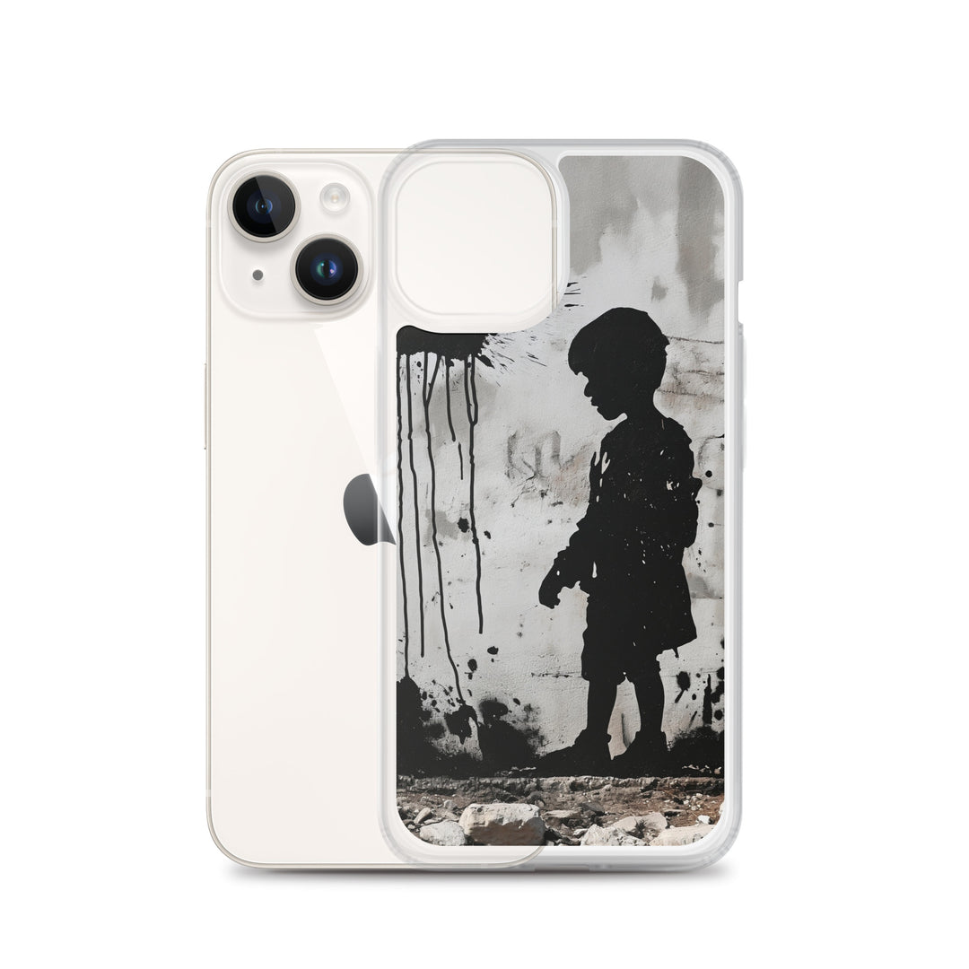 Clear Case for iPhone® - Palestine Wall, iPhone iPhone 14 Case With Phone