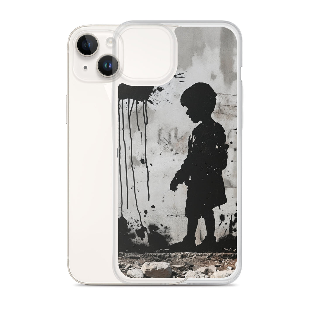 Clear Case for iPhone® - Palestine Wall, iPhone iPhone 14 Plus Case With Phone