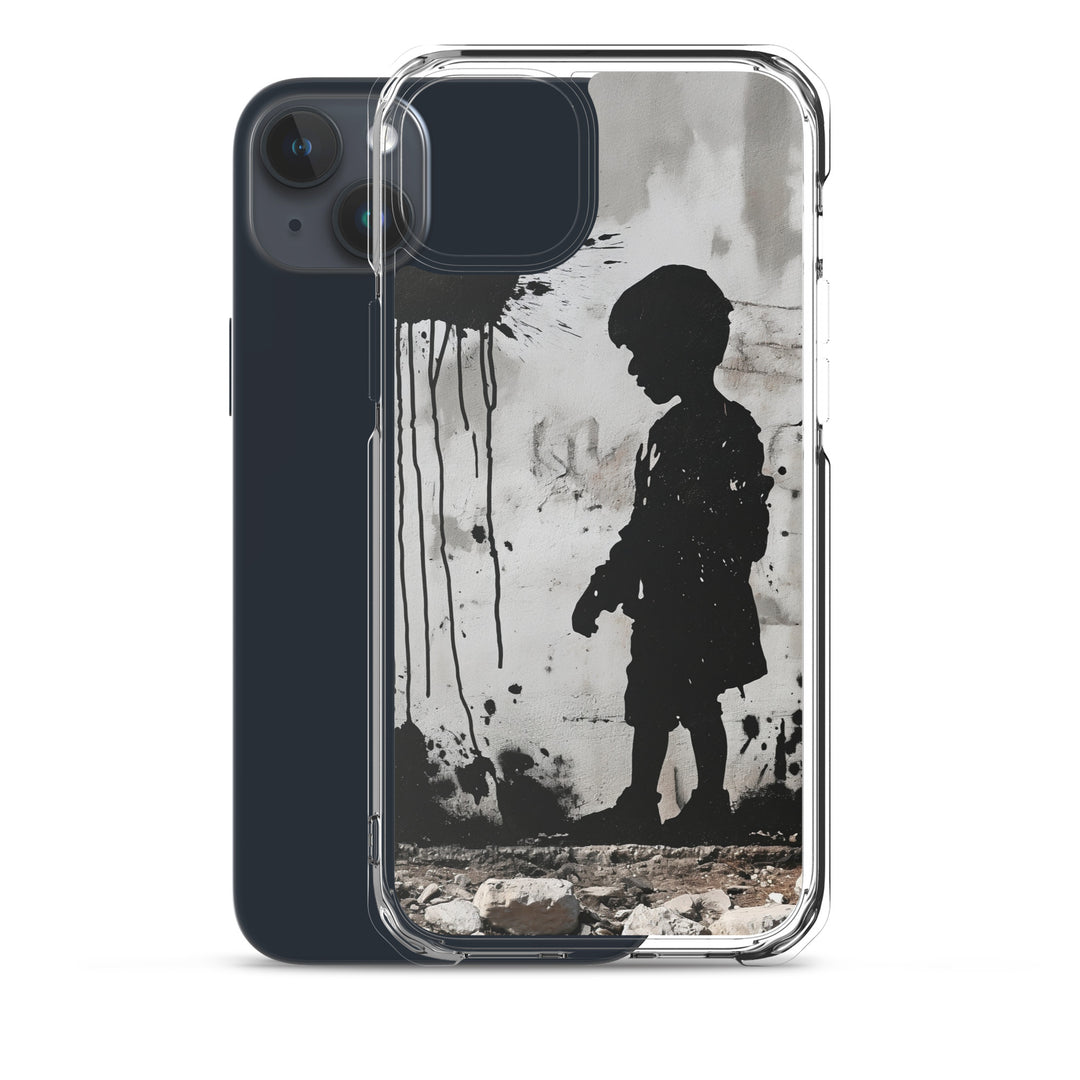 Clear Case for iPhone® - Palestine Wall, iPhone iPhone 15 Plus Case With Phone