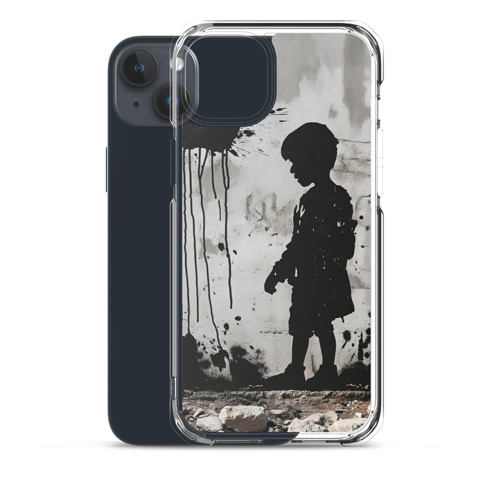 Clear Case for iPhone® - Palestine Wall, iPhone iPhone 15 Plus Case With Phone