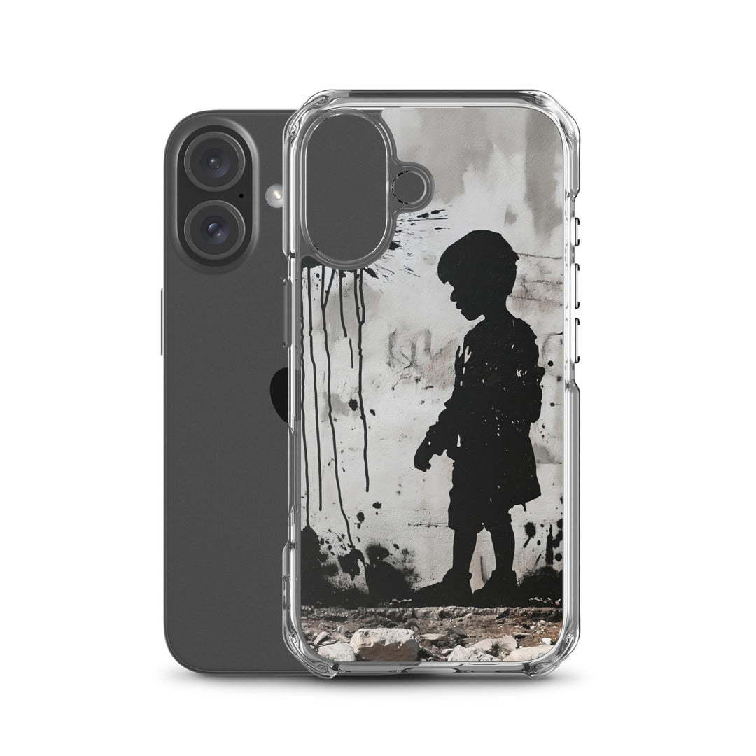Clear Case for iPhone® - Palestine Wall, iPhone iPhone 16 Case With Phone