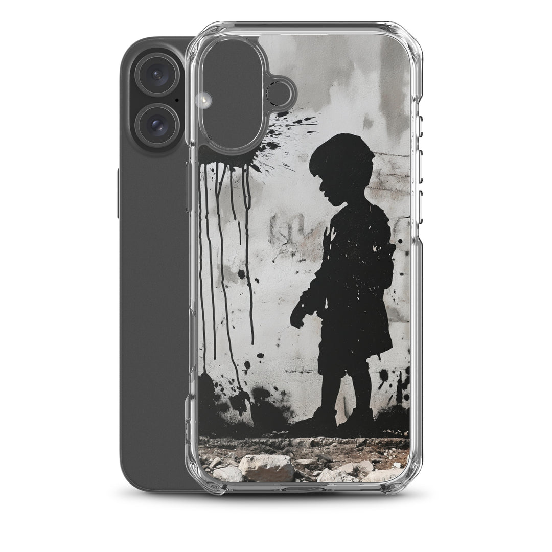 Clear Case for iPhone® - Palestine Wall, iPhone iPhone 16 Plus Case With Phone