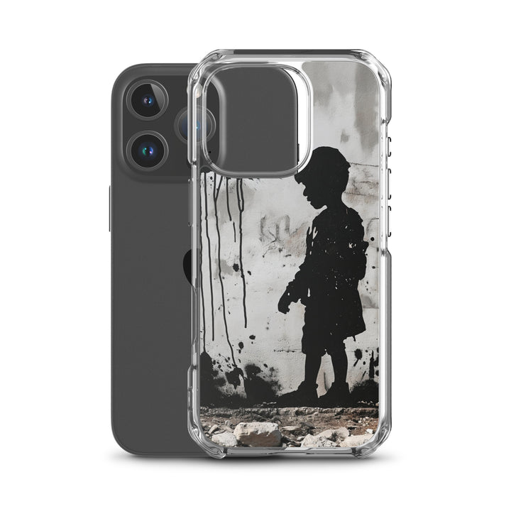 Clear Case for iPhone® - Palestine Wall, iPhone iPhone 16 Pro Case With Phone