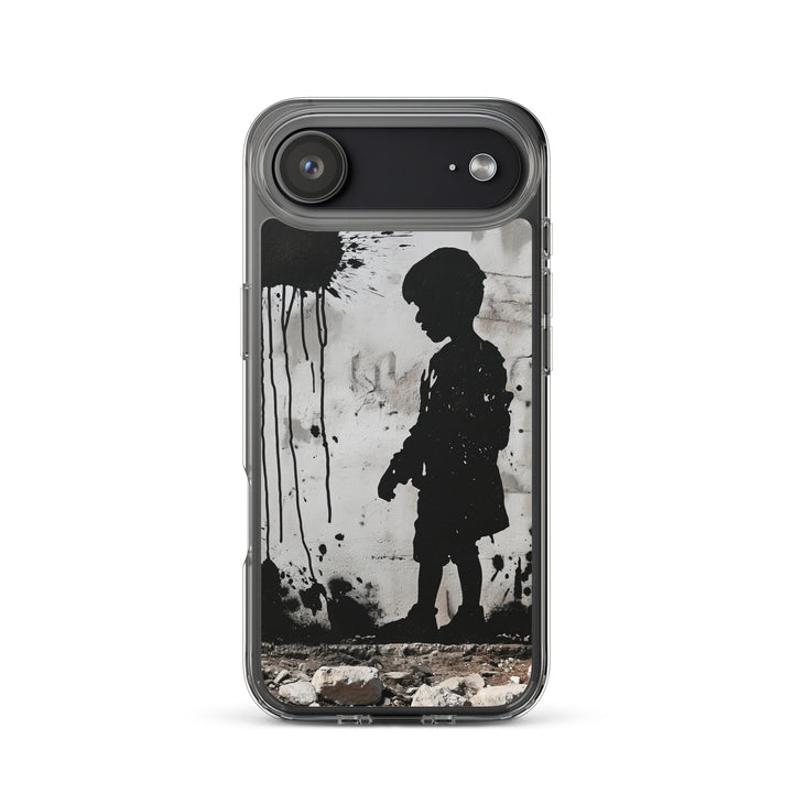Clear Case for iPhone® - Palestine Wall, iPhone iPhone 17 Air Case On Phone