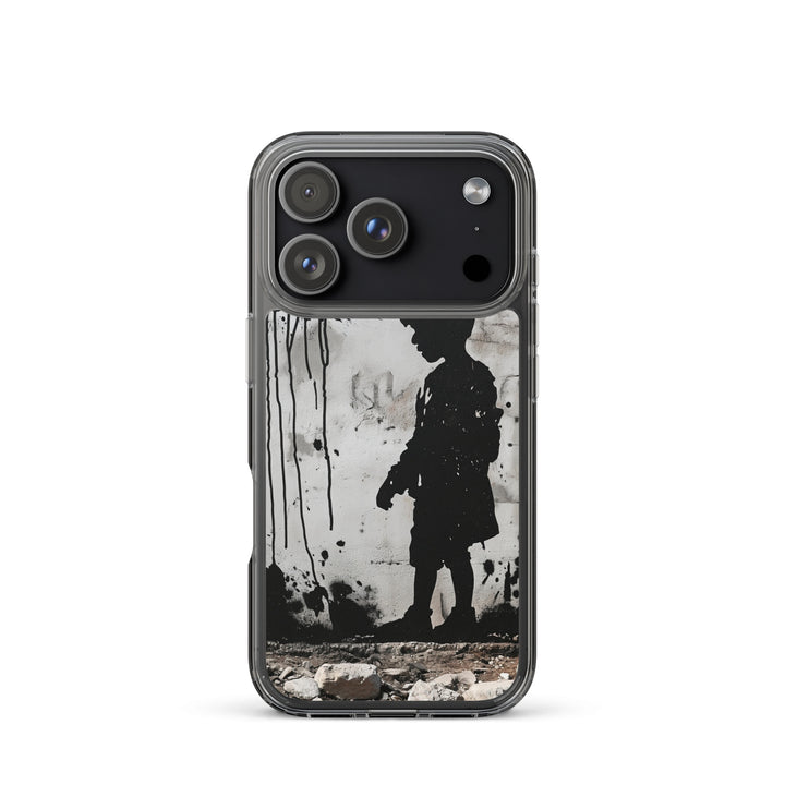 Clear Case for iPhone® - Palestine Wall, iPhone iPhone 17 Pro Case On Phone