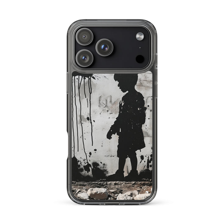 Clear Case for iPhone® - Palestine Wall, iPhone iPhone 17 Pro Max Case On Phone