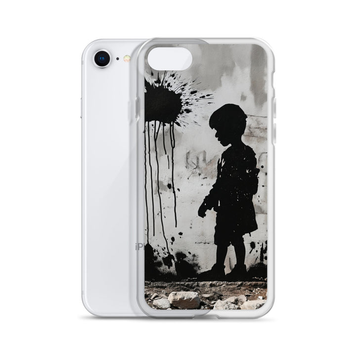 Clear Case for iPhone® - Palestine Wall, iPhone iPhone 7 8 Case With Phone