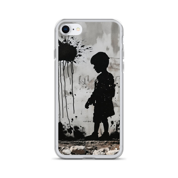Clear Case for iPhone® - Palestine Wall, iPhone iPhone Se Case On Phone