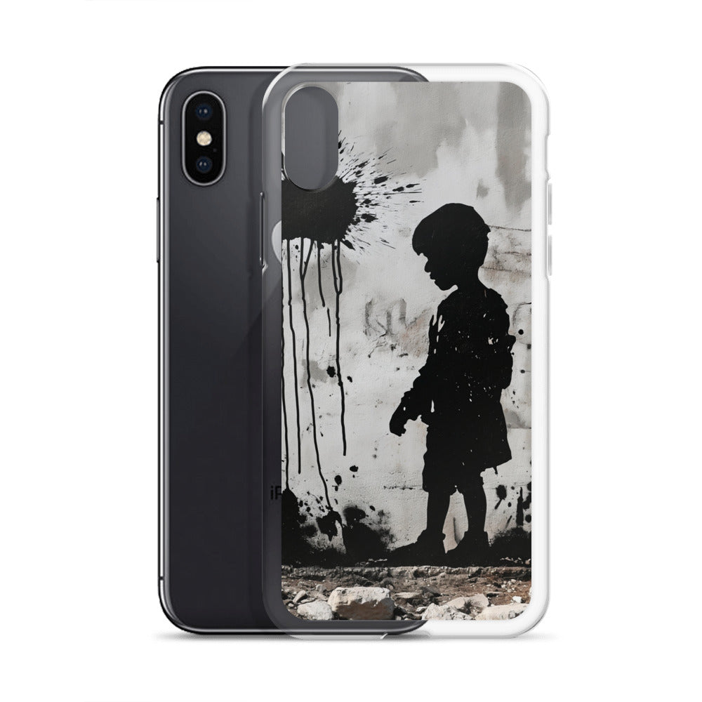 Clear Case for iPhone® - Palestine Wall, iPhone iPhone X Xs Case With Phone