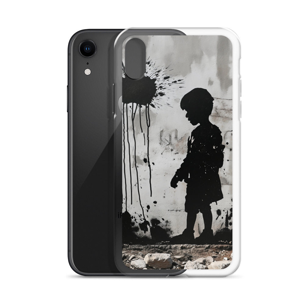 Clear Case for iPhone® - Palestine Wall, iPhone iPhone Xr Case With Phone