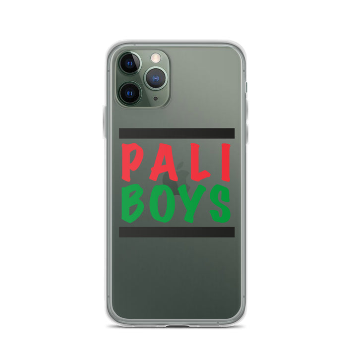 Clear Case for iPhone® - Palestinian Boys, iPhone iPhone 11 Pro Case On Phone