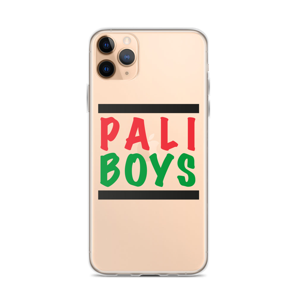 Clear Case for iPhone® - Palestinian Boys, iPhone iPhone 11 Pro Max Case On Phone