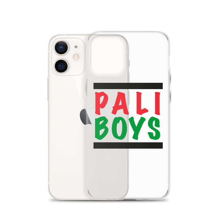 Clear Case for iPhone® - Palestinian Boys, iPhone iPhone 12 Case With Phone