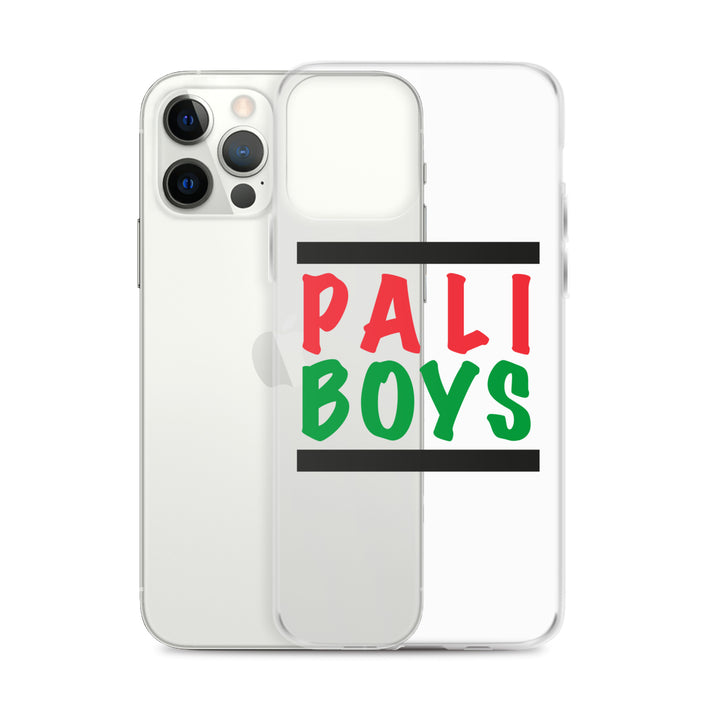 Clear Case for iPhone® - Palestinian Boys, iPhone iPhone 12 Pro Max Case With Phone