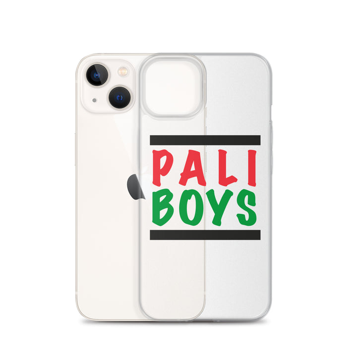 Clear Case for iPhone® - Palestinian Boys, iPhone iPhone 13 Case With Phone
