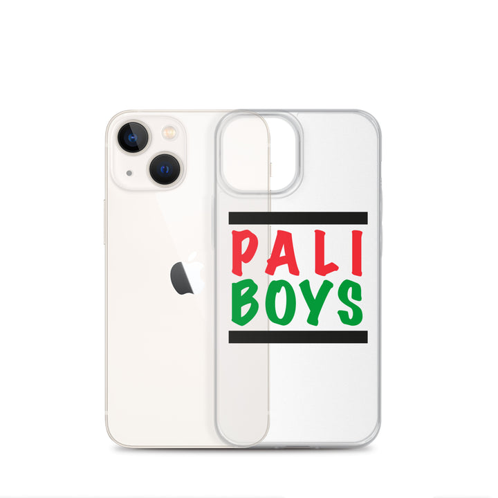 Clear Case for iPhone® - Palestinian Boys, iPhone iPhone 13 Mini Case With Phone