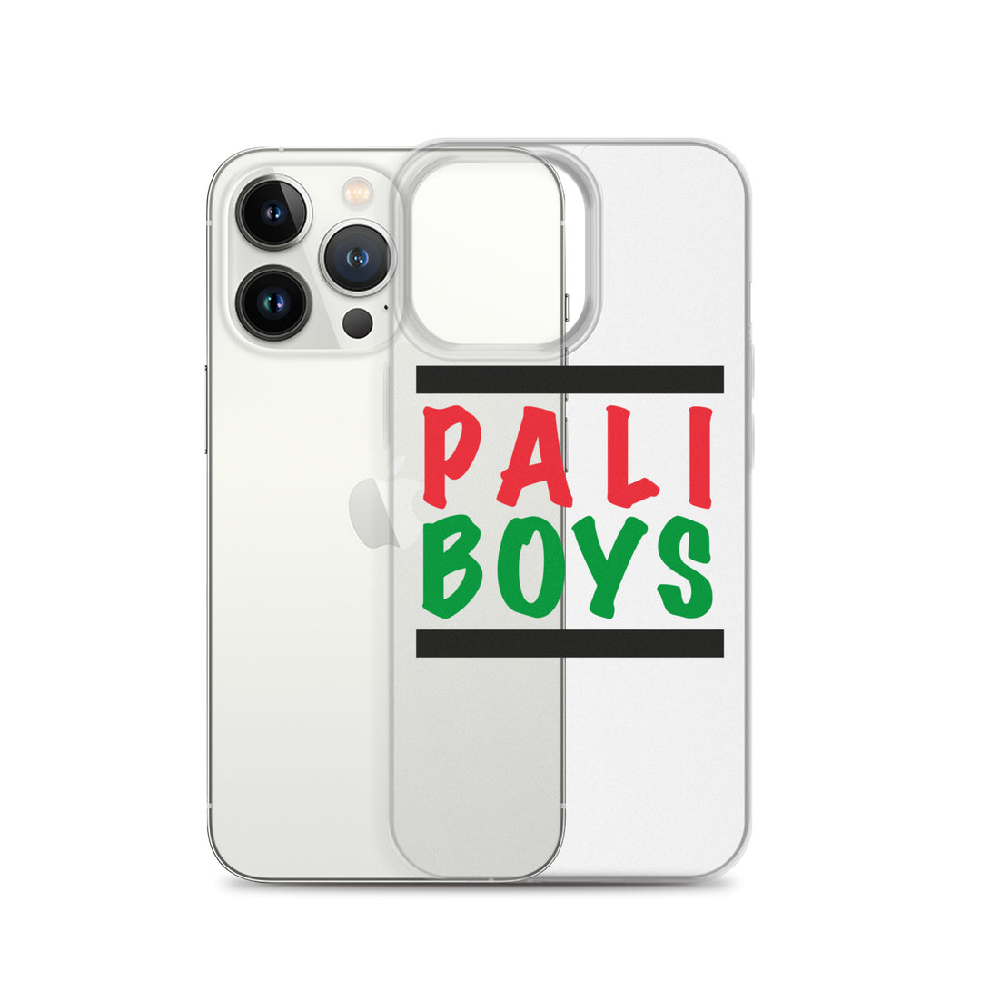 Clear Case for iPhone® - Palestinian Boys, iPhone iPhone 13 Pro Case With Phone