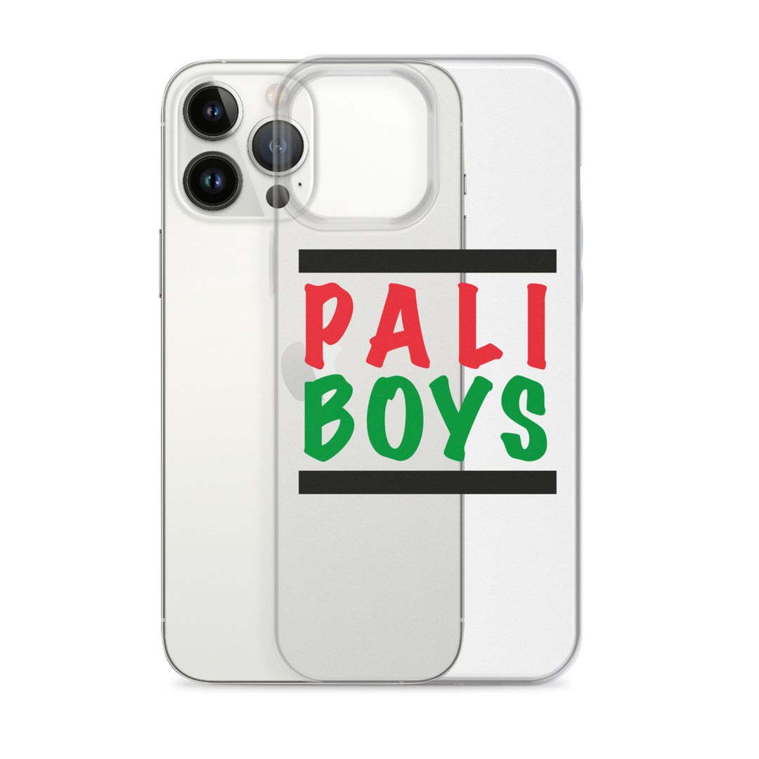 Clear Case for iPhone® - Palestinian Boys, iPhone iPhone 13 Pro Max Case With Phone
