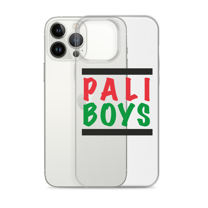 Clear Case for iPhone® - Palestinian Boys, iPhone iPhone 13 Pro Max Case With Phone