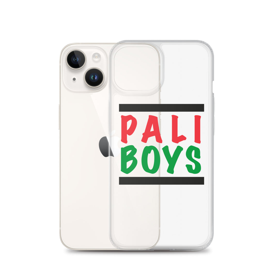 Clear Case for iPhone® - Palestinian Boys, iPhone iPhone 14 Case With Phone
