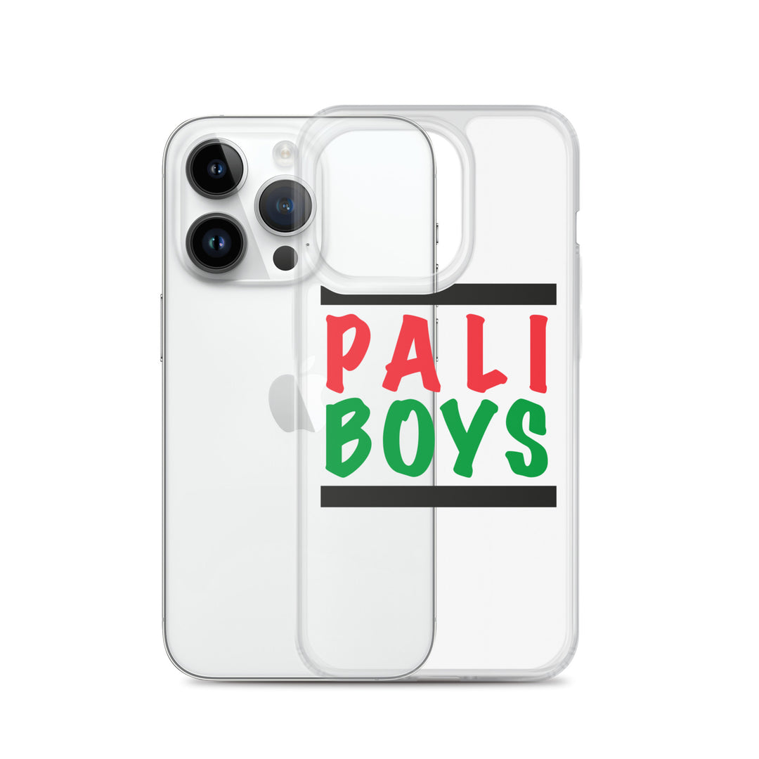 Clear Case for iPhone® - Palestinian Boys, iPhone iPhone 14 Pro Case With Phone