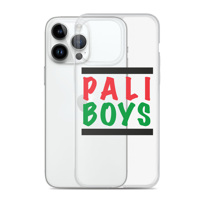 Clear Case for iPhone® - Palestinian Boys, iPhone iPhone 14 Pro Max Case With Phone