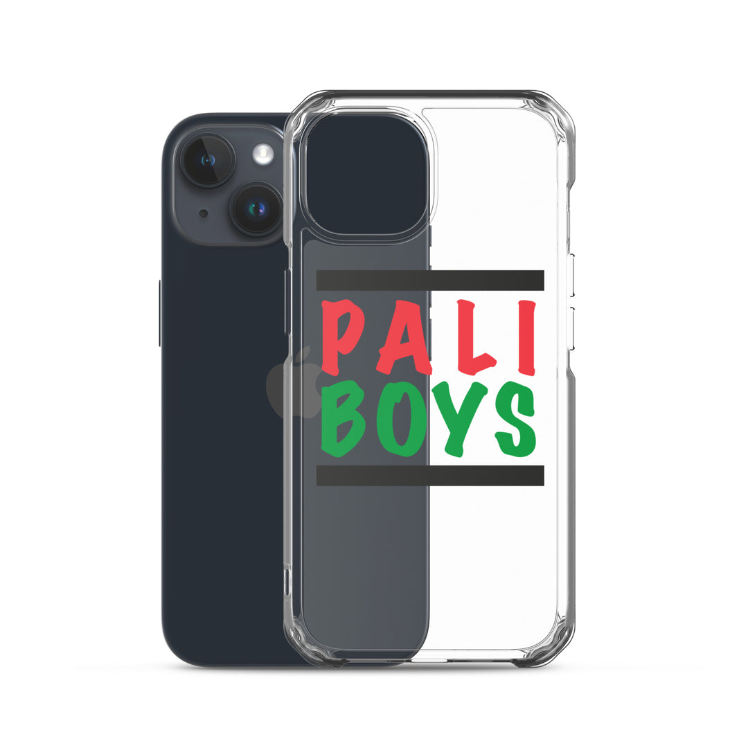 Clear Case for iPhone® - Palestinian Boys, iPhone iPhone 15 Case With Phone