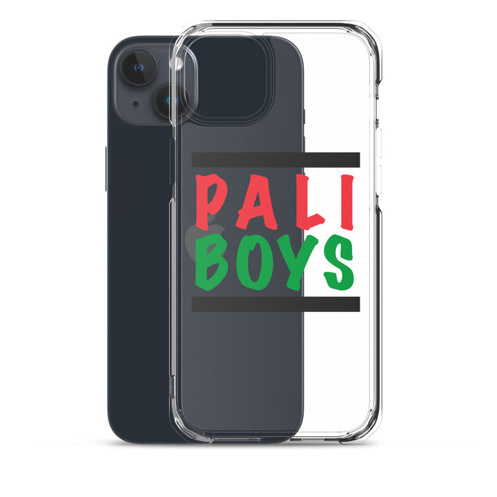 Clear Case for iPhone® - Palestinian Boys, iPhone iPhone 15 Plus Case With Phone