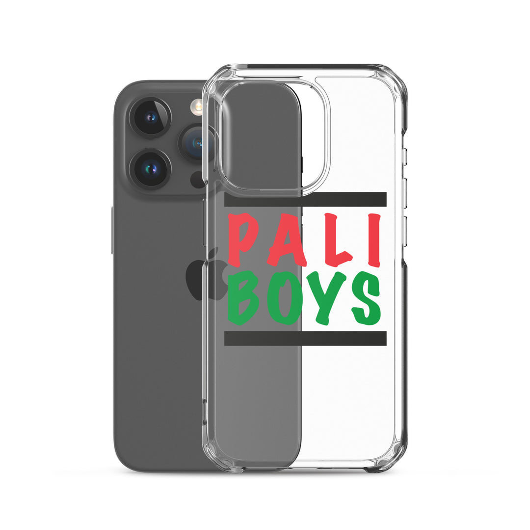 Clear Case for iPhone® - Palestinian Boys, iPhone iPhone 15 Pro Case With Phone