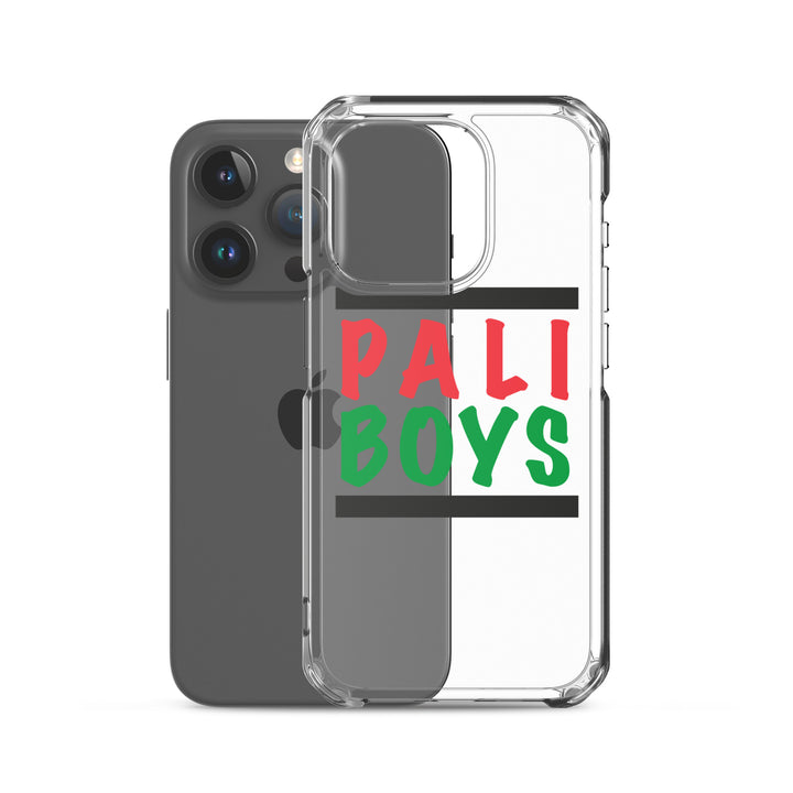 Clear Case for iPhone® - Palestinian Boys, iPhone iPhone 15 Pro Case With Phone