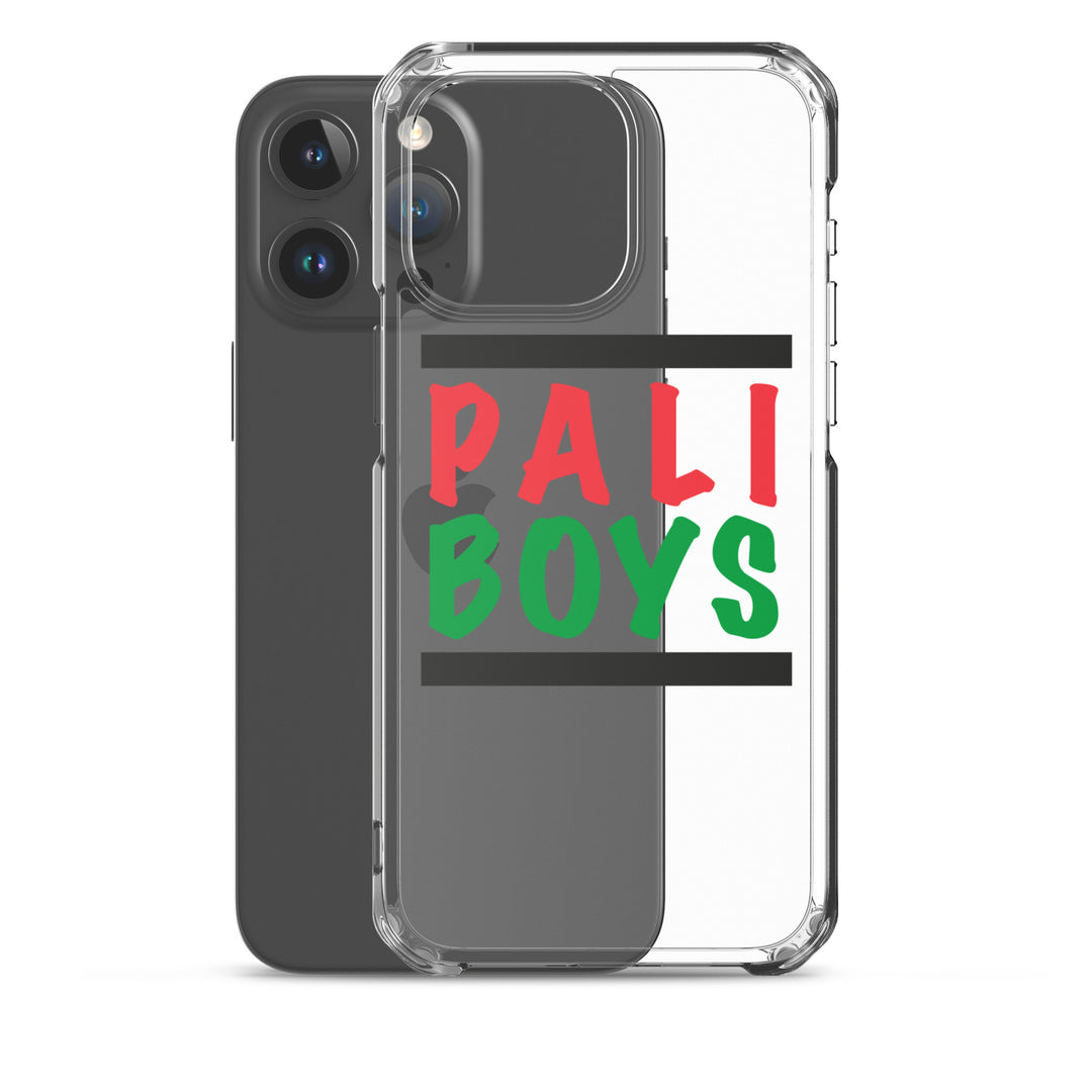 Clear Case for iPhone® - Palestinian Boys, iPhone iPhone 15 Pro Max Case With Phone