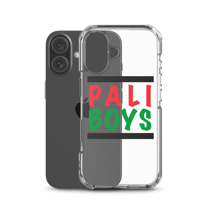 Clear Case for iPhone® - Palestinian Boys, iPhone iPhone 16 Case With Phone