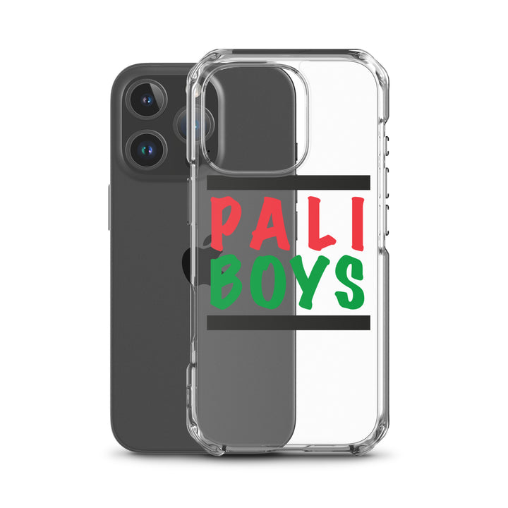 Clear Case for iPhone® - Palestinian Boys, iPhone iPhone 16 Pro Case With Phone