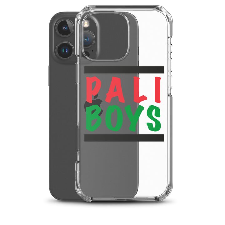 Clear Case for iPhone® - Palestinian Boys, iPhone iPhone 16 Pro Max Case With Phone