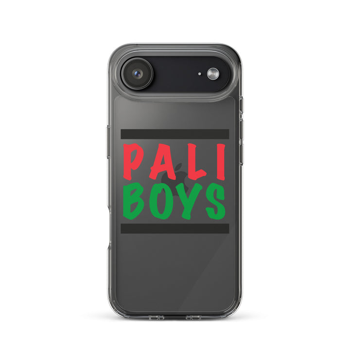 Clear Case for iPhone® - Palestinian Boys, iPhone iPhone 17 Air Case On Phone