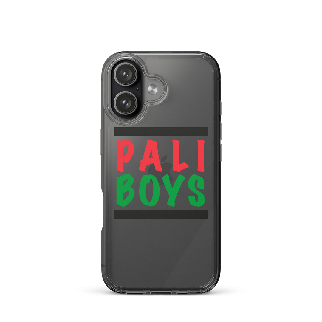 Clear Case for iPhone® - Palestinian Boys, iPhone iPhone 17 Case On Phone
