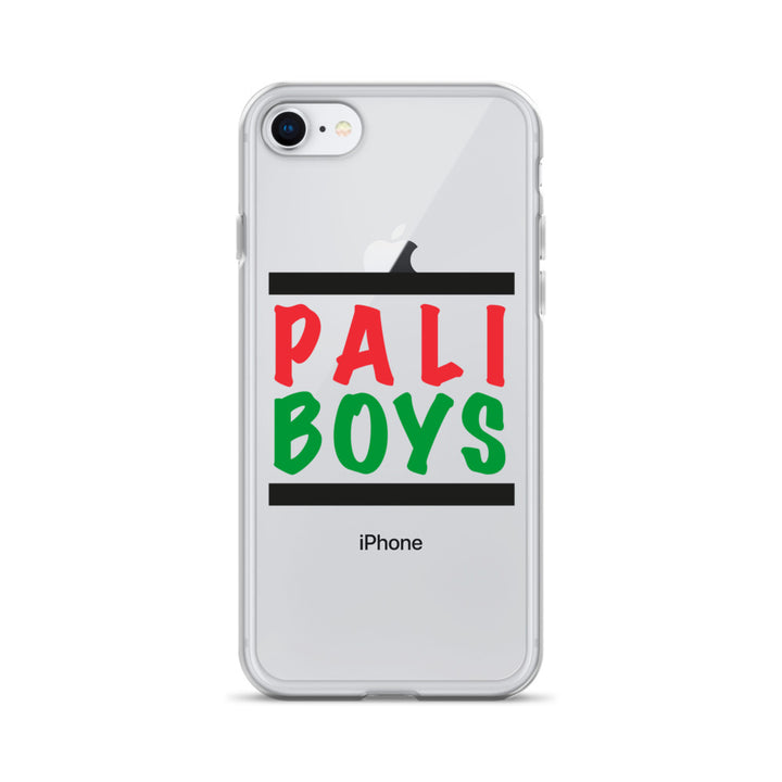 Clear Case for iPhone® - Palestinian Boys, iPhone iPhone 7 8 Case On Phone