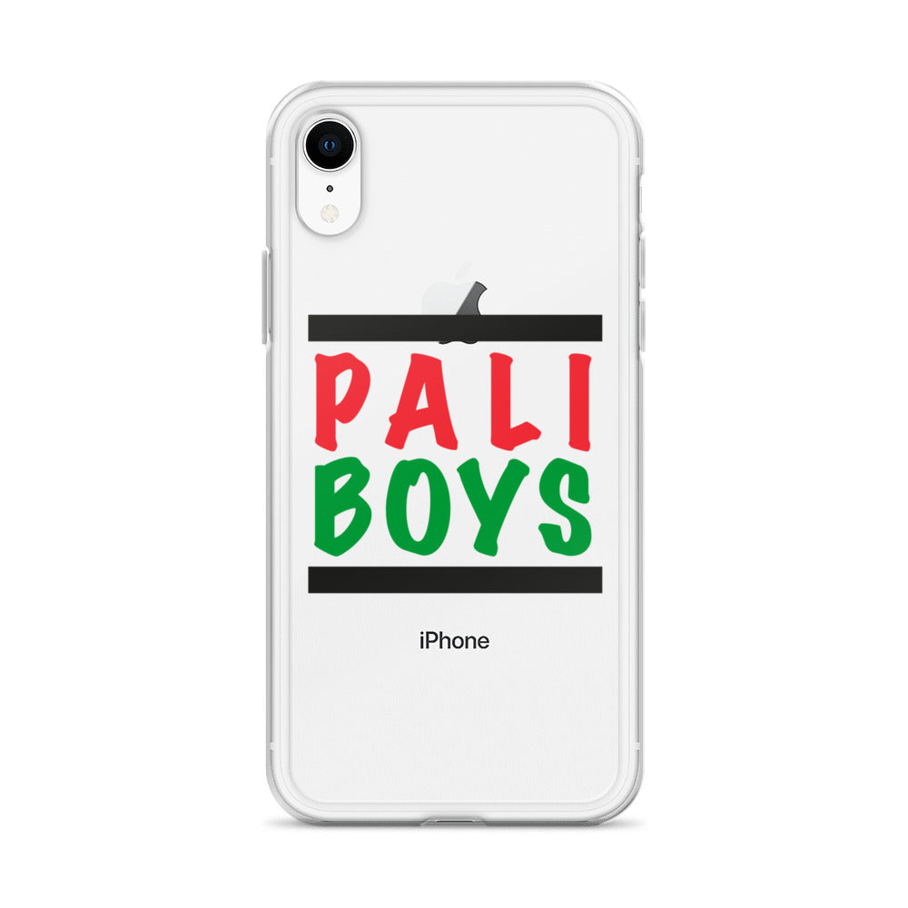 Clear Case for iPhone® - Palestinian Boys, iPhone iPhone Xr Case On Phone